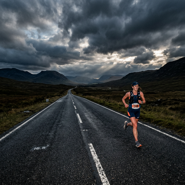 Grueling 20 mile marathon run